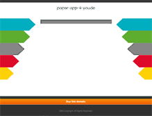 Tablet Screenshot of paper-app-4-you.de